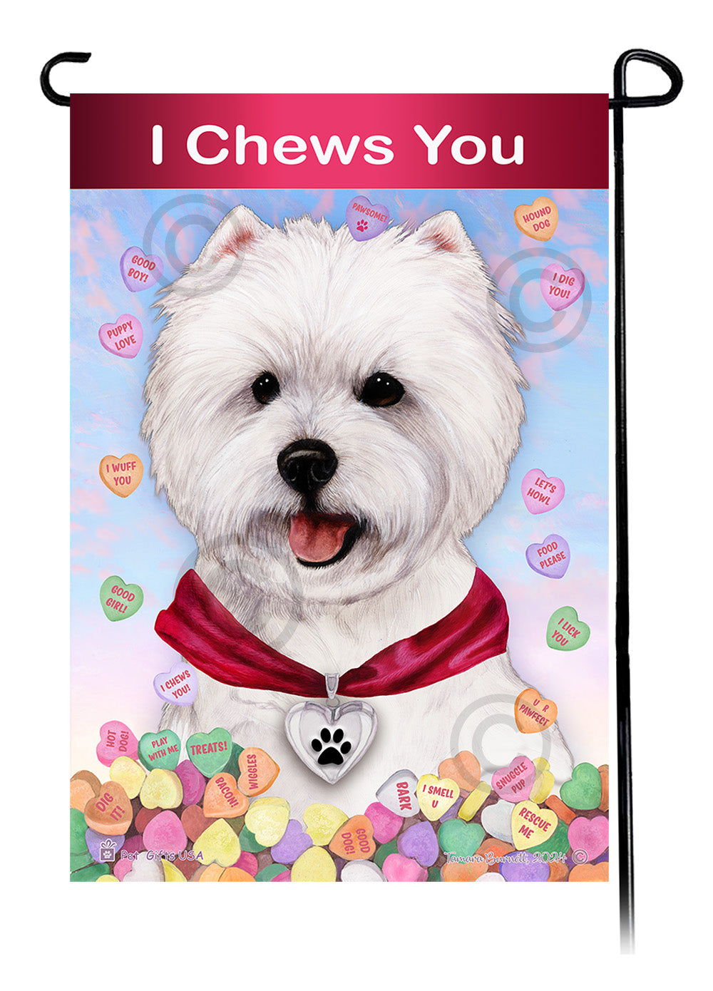  Valentine Sweetheart Garden Flags