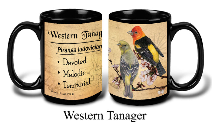 Western Tanager - My Faithful Friends Mug 15 oz