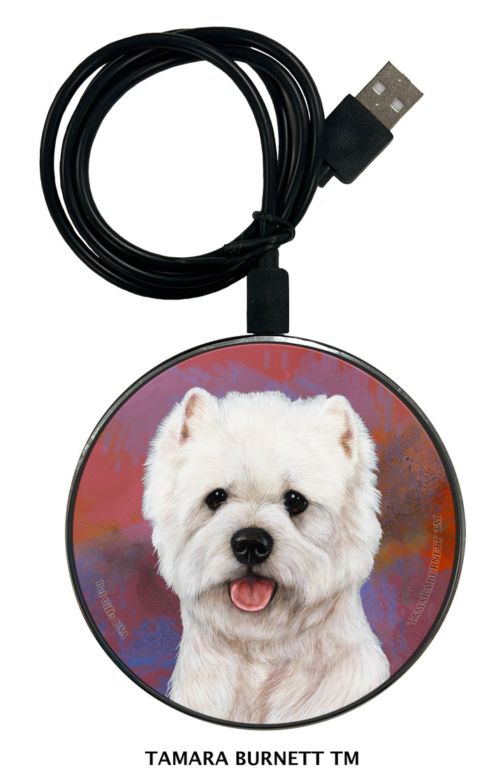Westie Style 1 Zoomies Wireless Charger