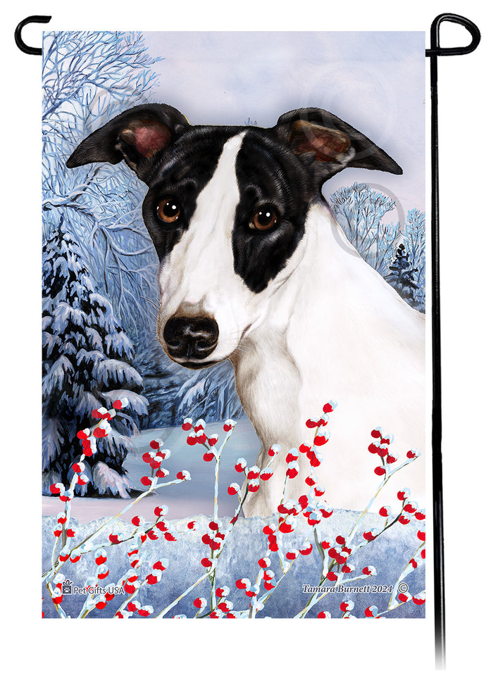 Whippet Winterberries Garden Flags
