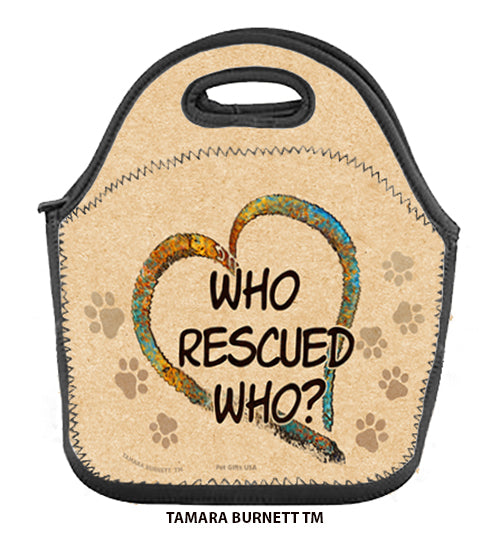 Who Rescued Who? - Lunch Bag