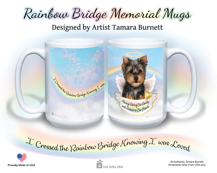 Yorkie Memorial Mug 15 oz
