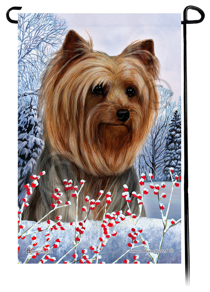  Winterberries Garden Flags