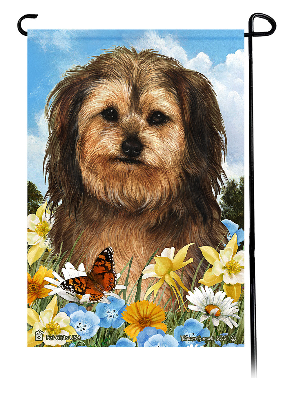 Yorkipoo Summer Flowers - Garden Flag