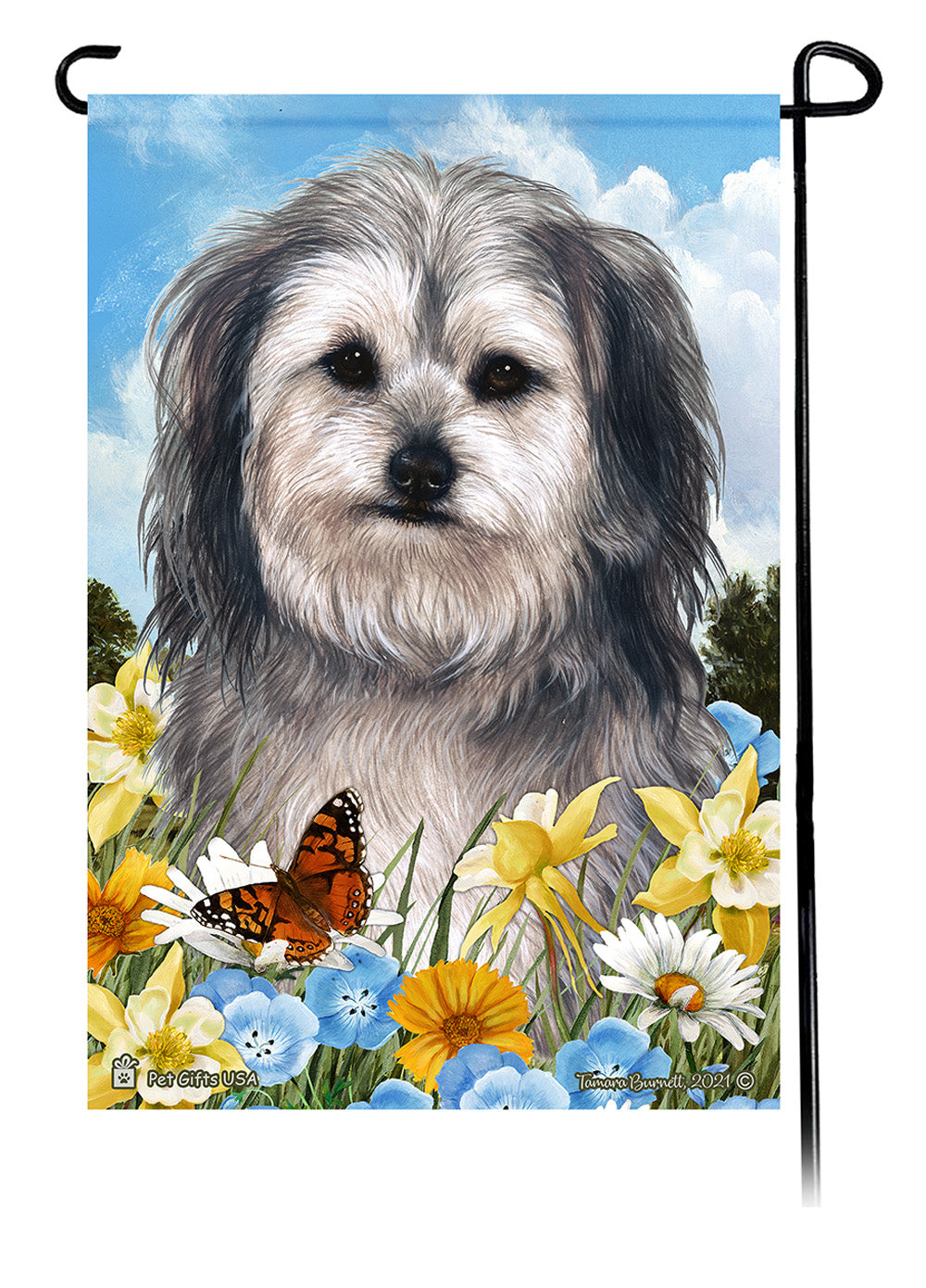 Yorkipoo Summer Flowers - Garden Flag