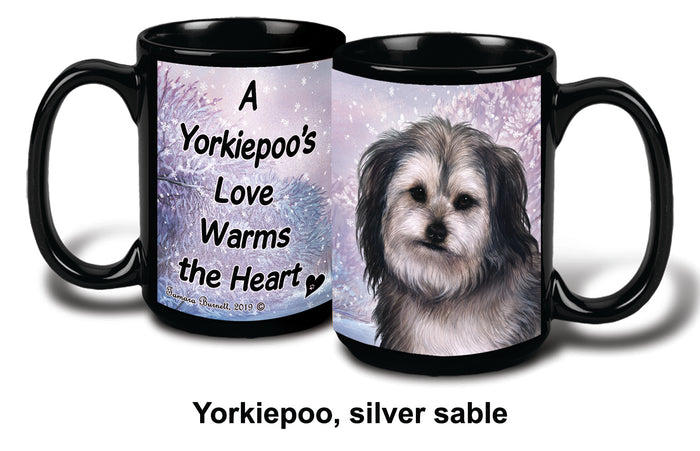 Yokipoo Silver Winter Mug 15 oz
