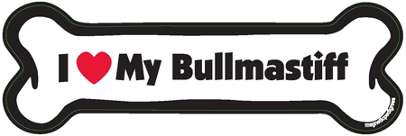I Love My Bullmastiff - Breed Specific Image