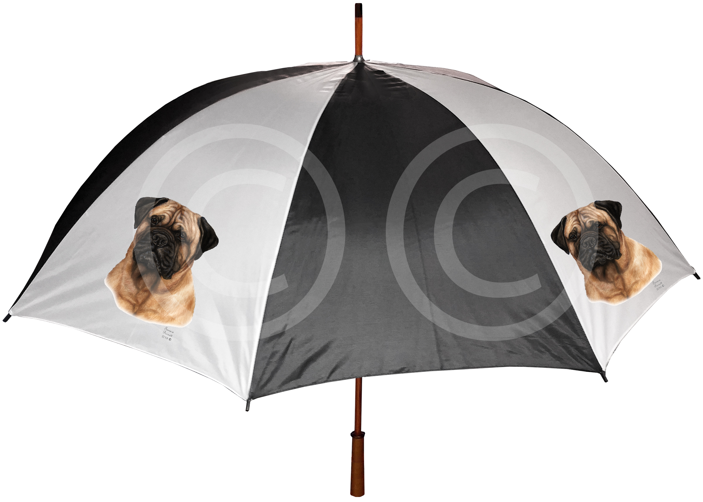An image of the Bull Mastiff - Umbrella