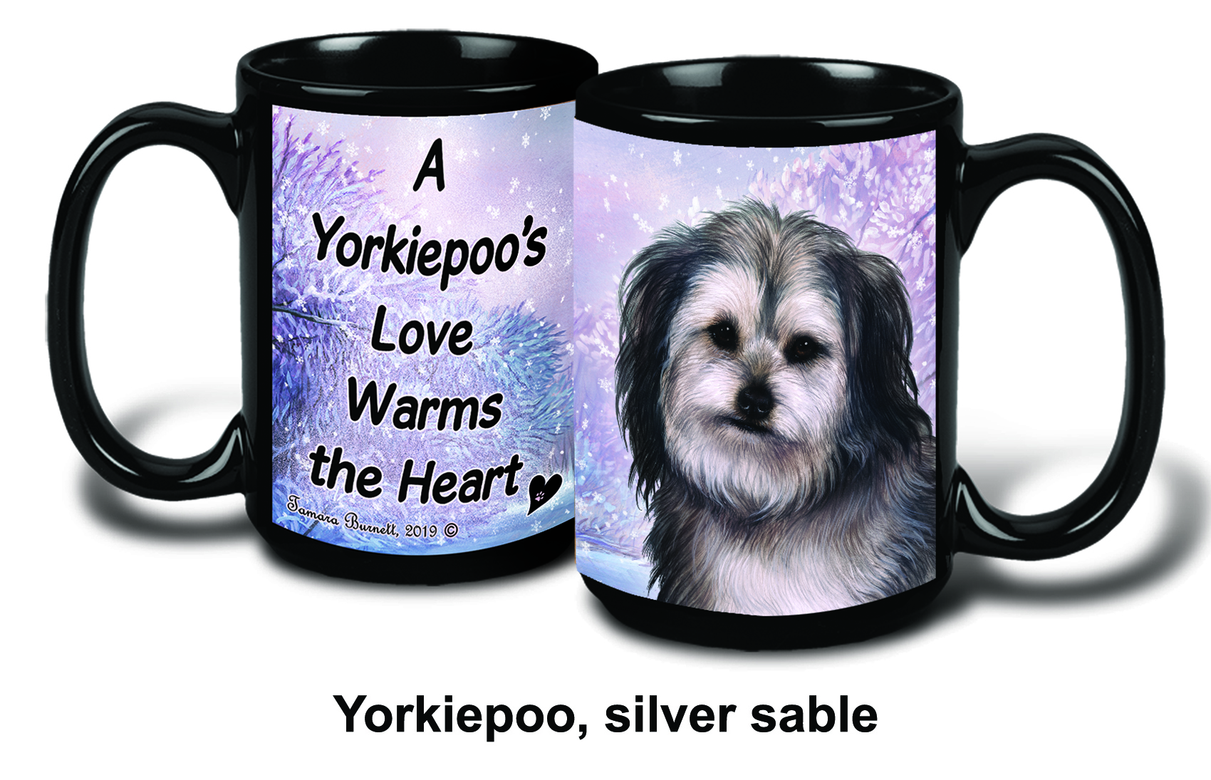 An image of the Yokipoo Silver Winter Mugs