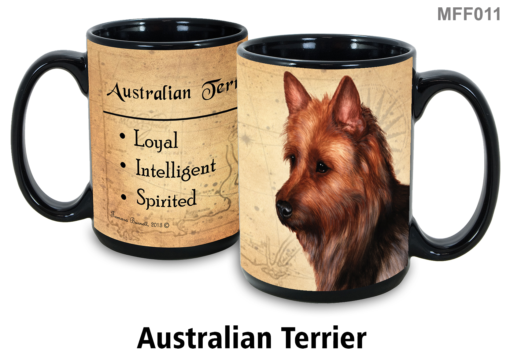 Australian Terrier - My Faithful Friends Mug 15 oz Image
