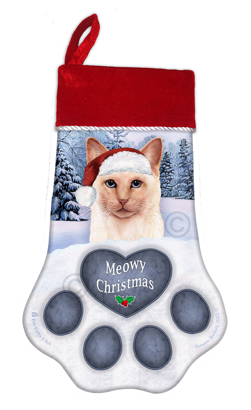 Holiday Stockings Cats sample image