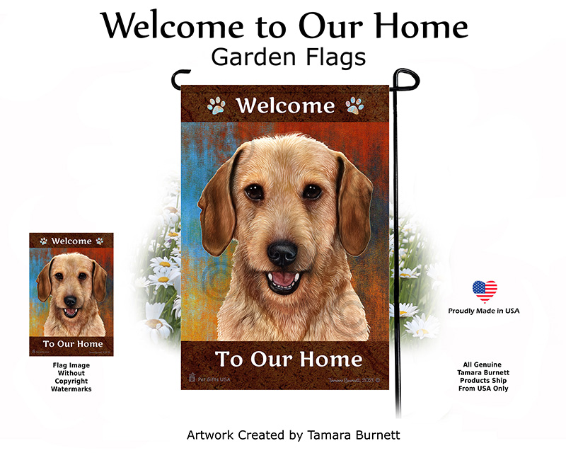 Welcome To Our Home Garden Flags sample image