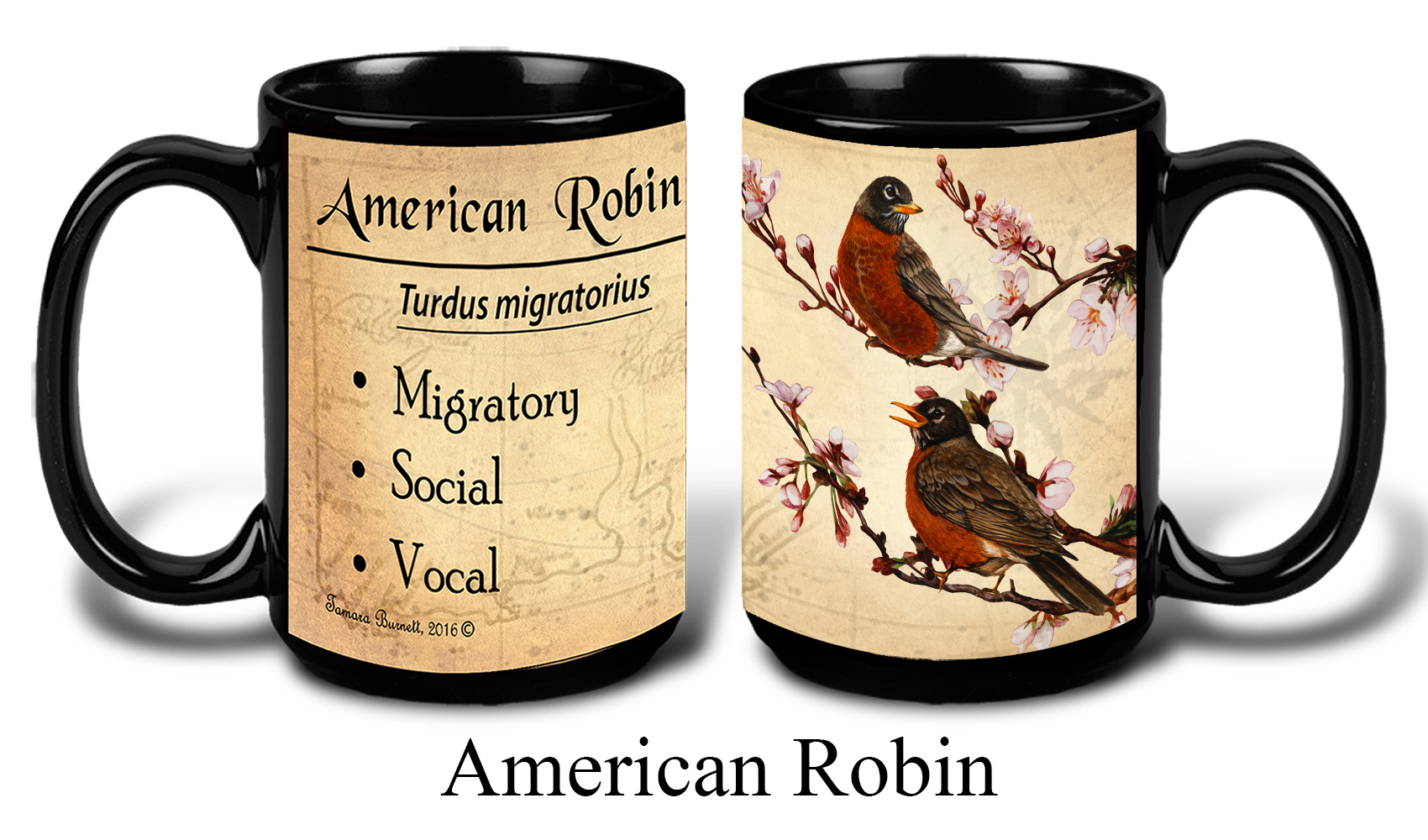 American Robin - My Faithful Friends Mug 15 oz Image