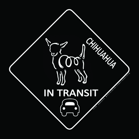 Chihuahua - K-Line In Transit Magnet Image