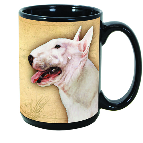 Bull Terrier - My Faithful Friends Mug 15 oz image sized 500 x 500