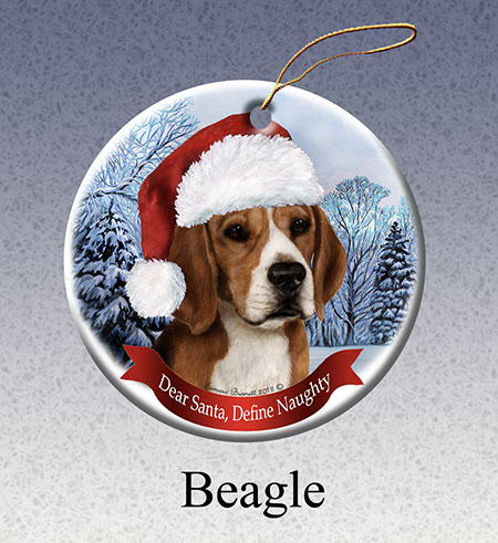 Beagle - Howliday Ornament image sized 450 x 491