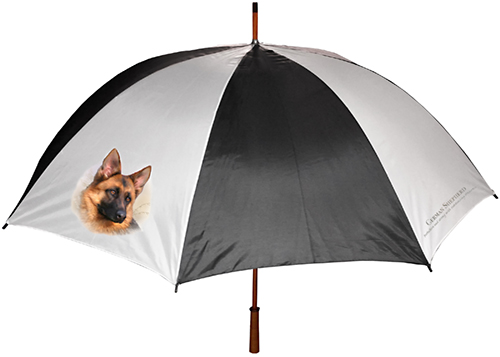 German Shepherd - Umbrella image sized 500 x 357
