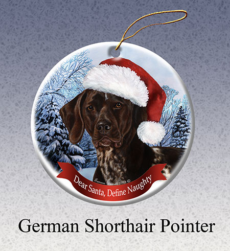 German Shorthair - Howliday Ornament image sized 450 x 491