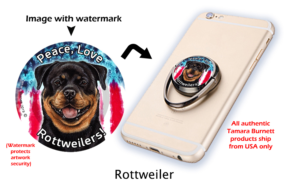 Rottweiler - Phone Stand image sized 931 x 611