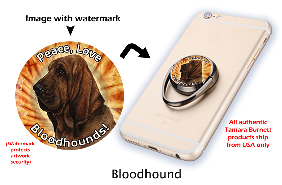 Bloodhound - Phone Stand image sized 931 x 611