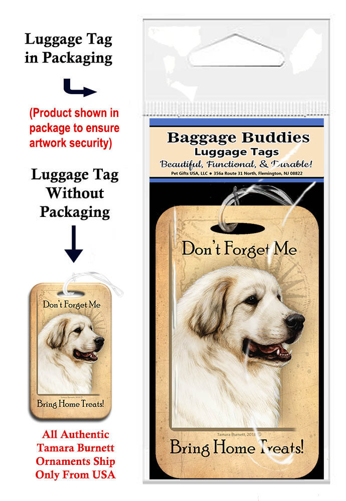 Great Pyrenees - Baggage Buddy image sized 690 x 1000